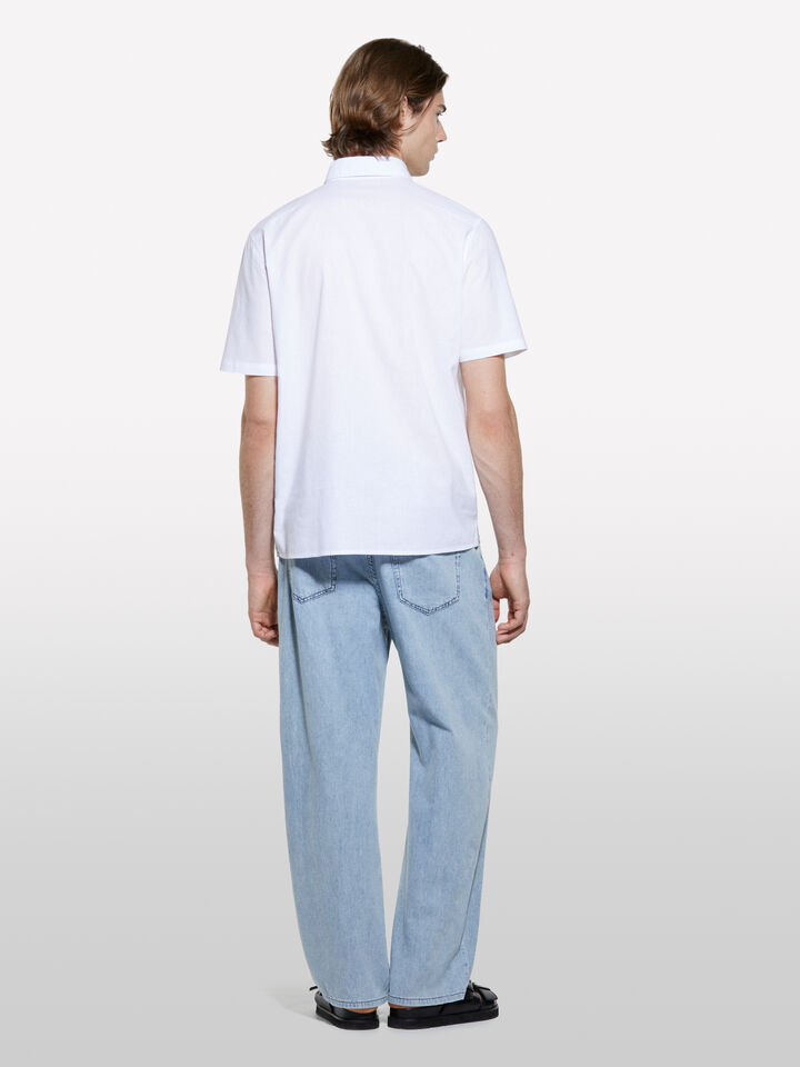Jeans chiaro relaxed fit - jeans larghi da uomo - Azzurro | Sisley image number 3